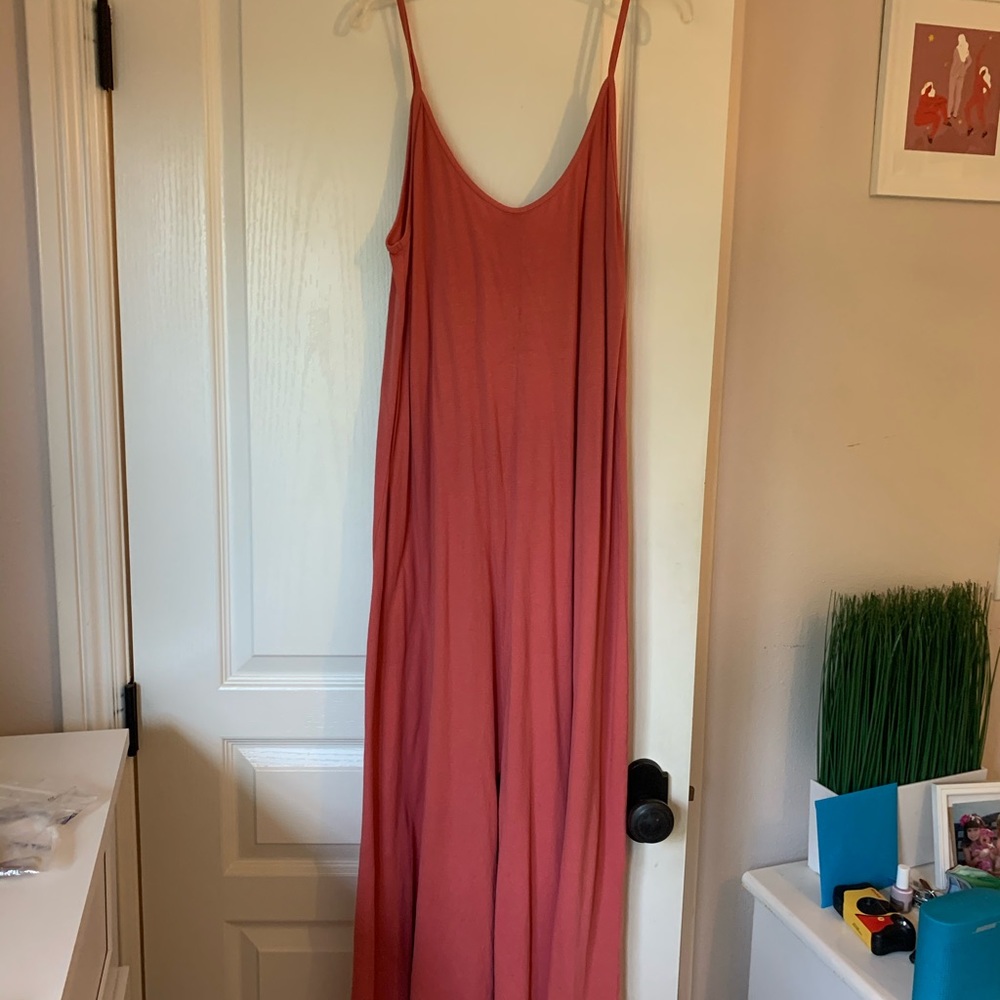 Zara pink maxi dress